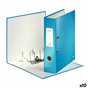 Ordnerbox mit Hebelmechanik Leitz 180° WOW Blau A4 (10 Stück)