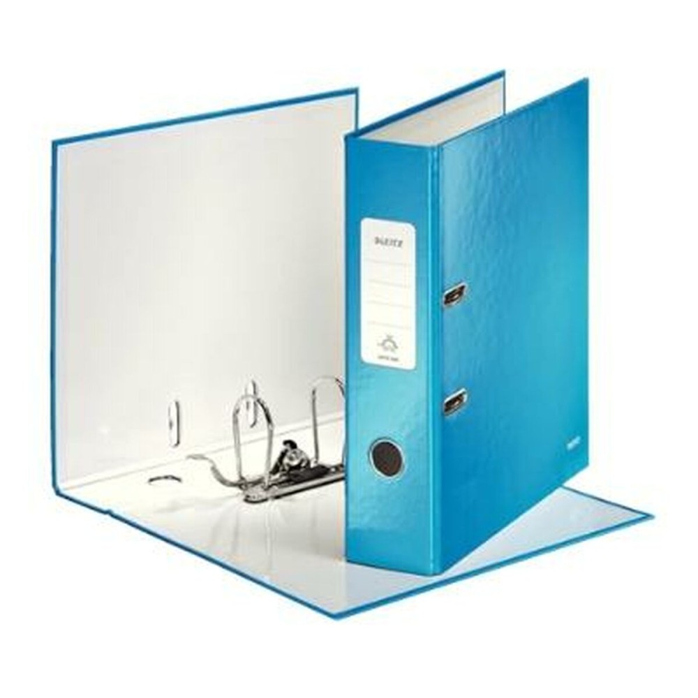 Ordnerbox mit Hebelmechanik Leitz 180° WOW Blau A4 (10 Stück)