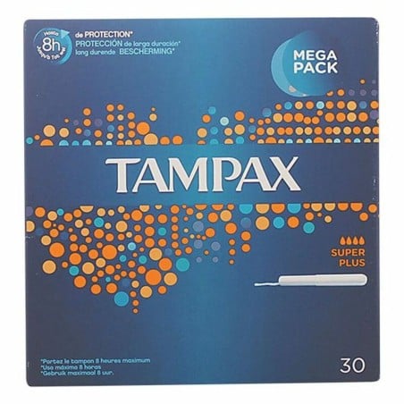 Tampon Super Plus Tampax Tampax Plus 30 Unités