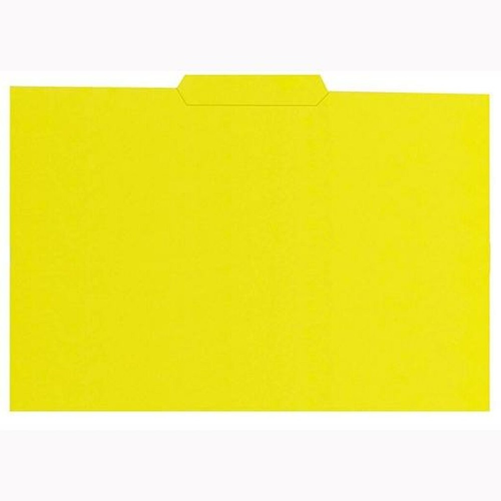 Sous-dossier Elba Gio Jaune A4 50 Pièces (3 Unités)