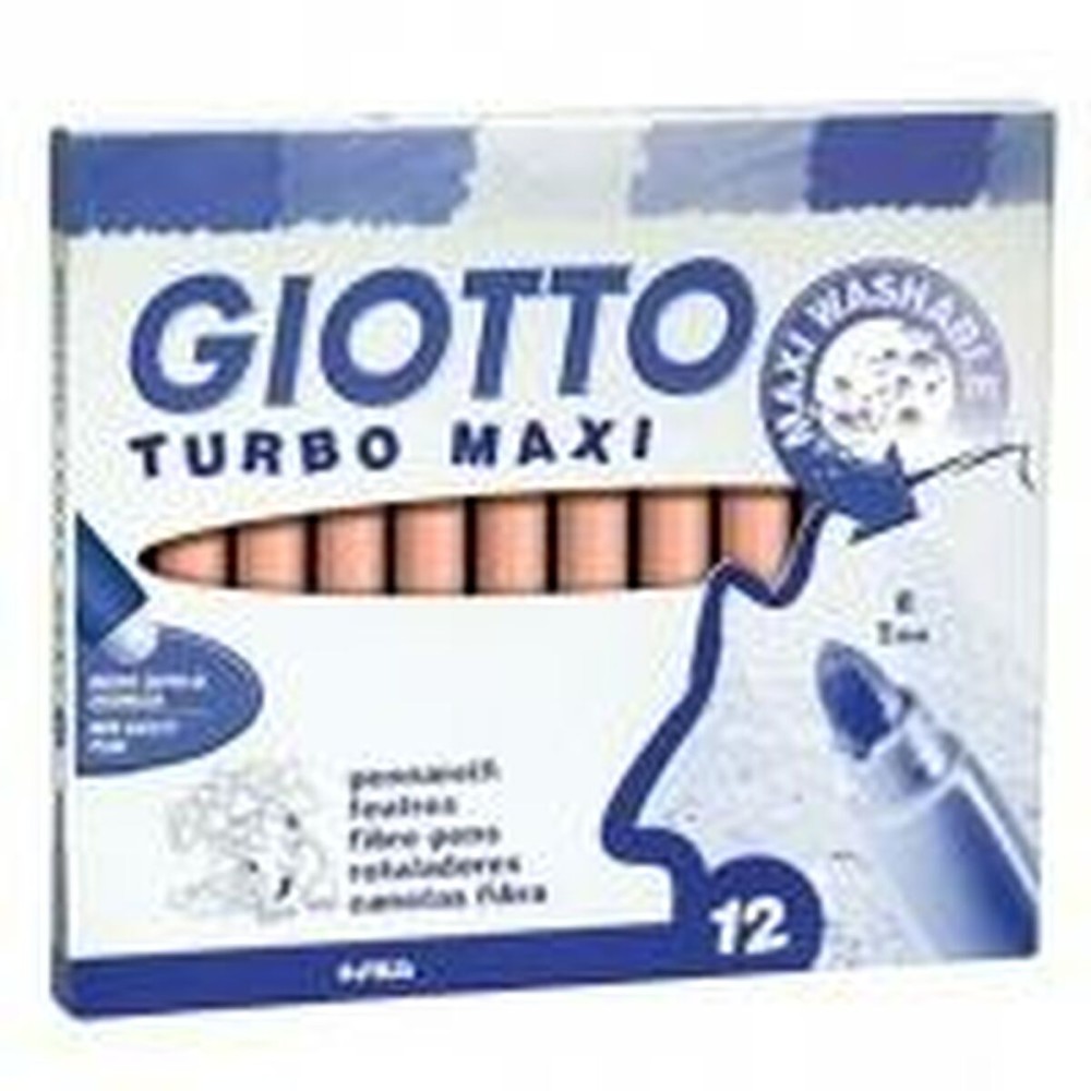 Marker-Set Giotto Turbo Maxi Orange (5 Stück)