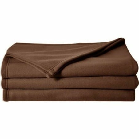 Couverture Poyet  Motte Poleco Chocolat 220 x 240 cm