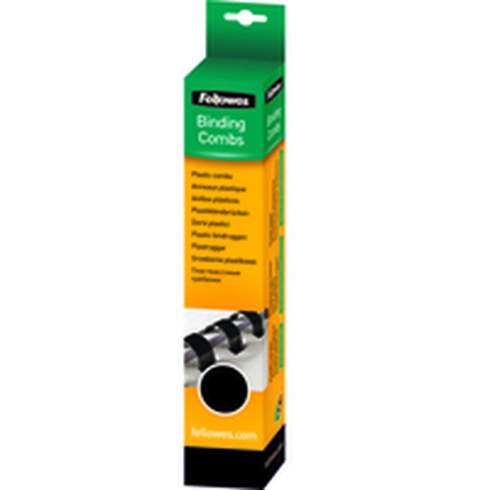 Binding Spirals Fellowes 5330702 Black 8 mm A4 PVC Plastic (25 Units)
