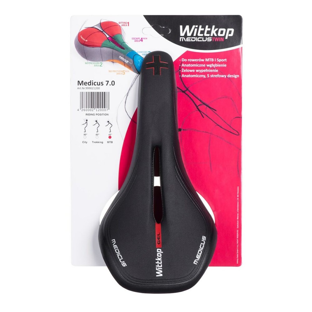 Sattel Wittkop Medicus Twin 7.0 grün