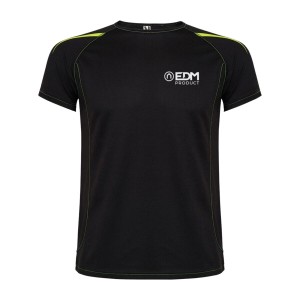 Men’s Short Sleeve T-Shirt EDM Black