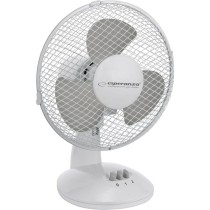 Ventilateur de Bureau Esperanza EHF004WE Blanc Gris 30 W