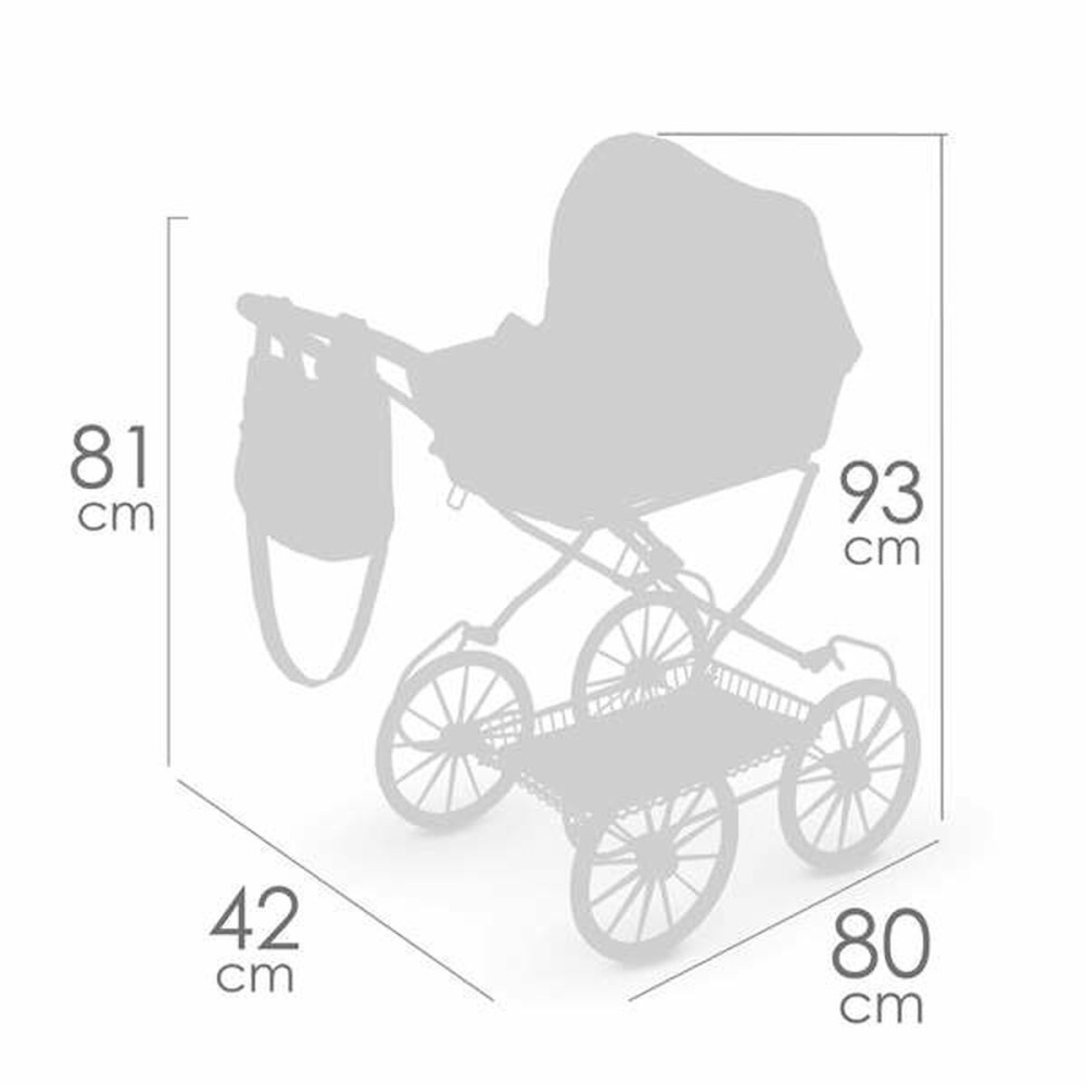 Poussette pour poupées Decuevas