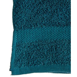 Serviette de toilette Berilo 89672 Bleu 80 % coton 20 % Polyester 30 x 50 cm (12 Unités)