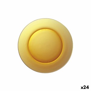 Flacher Teller Duralex Lys Bernstein Ø 23,5 cm (24 Stück)