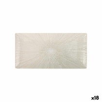 Plat à Gratin La Mediterránea Anya Rectangulaire 30 x 15 x 2 cm (18 Unités)