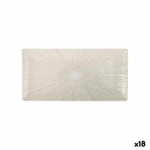 Plat à Gratin La Mediterránea Anya Rectangulaire 30 x 15 x 2 cm (18 Unités)