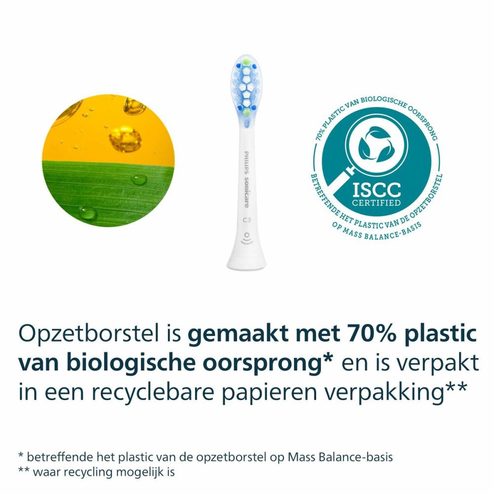 Tête de rechange Philips HX9044/87 Blanc 4 Unités