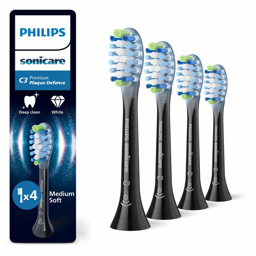 Replacement Head Philips HX9044/88 Black 4 Units
