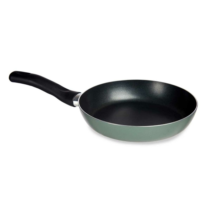 Pan 24 cm Green Aluminium (6 Units)