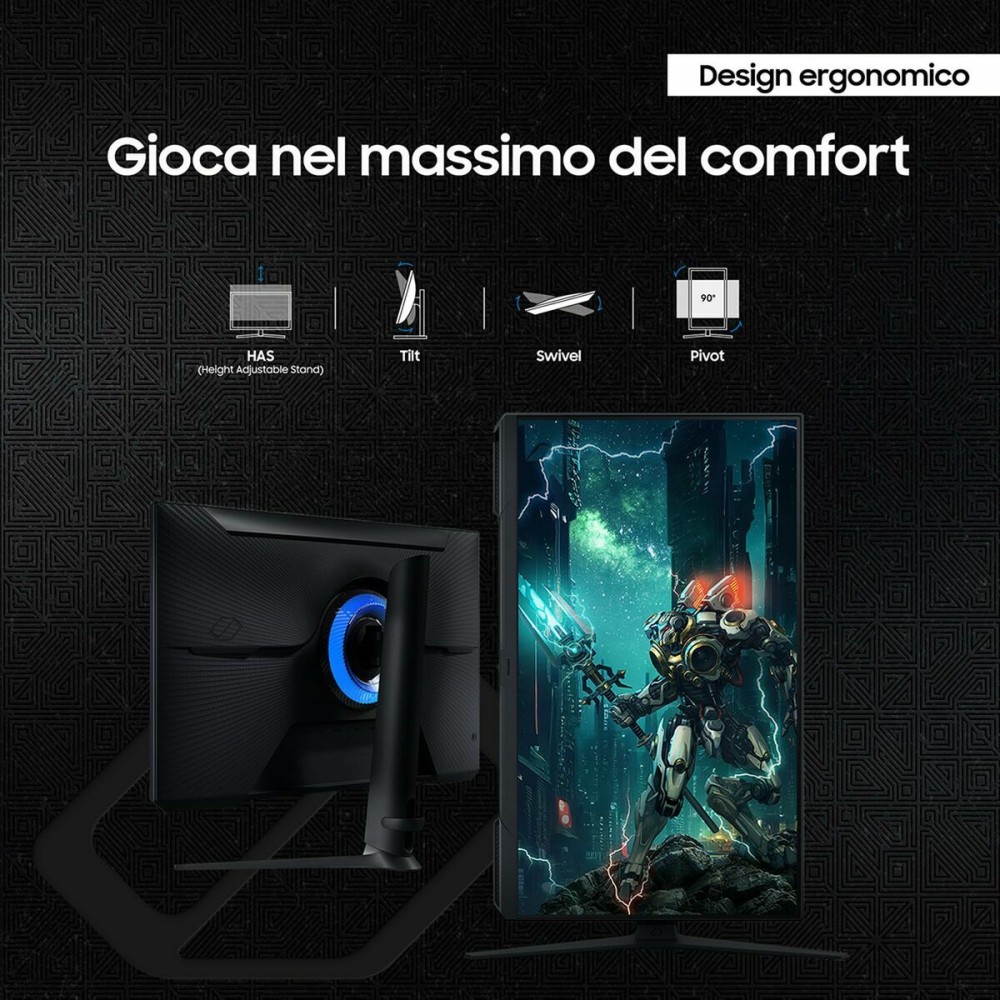 Gaming-Monitor Samsung LS27DG302EUXEN Full HD 27"
