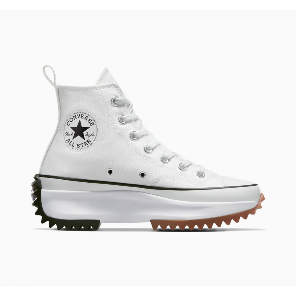 Damen Sneaker Converse RUN STAR HIKE CANVAS PLATAFORM 166799C Weiß