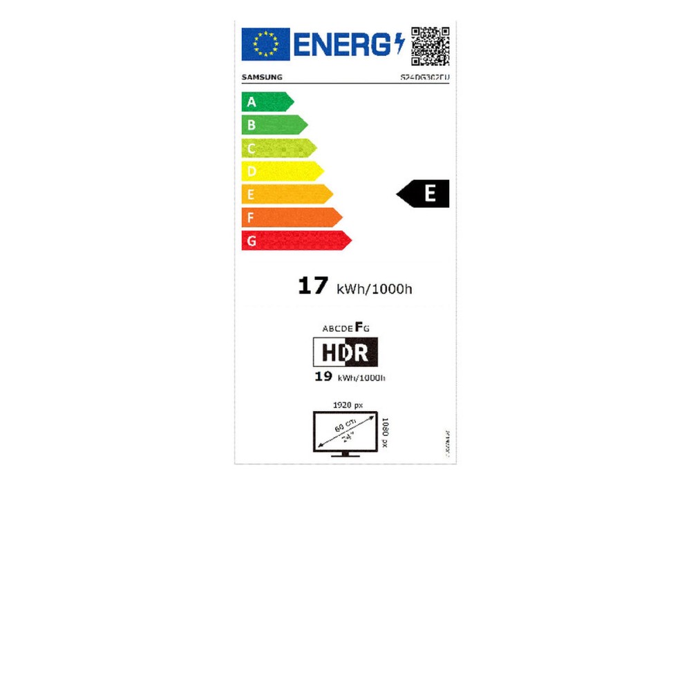 Écran Samsung LS24DG302EUXEN Full HD 24"