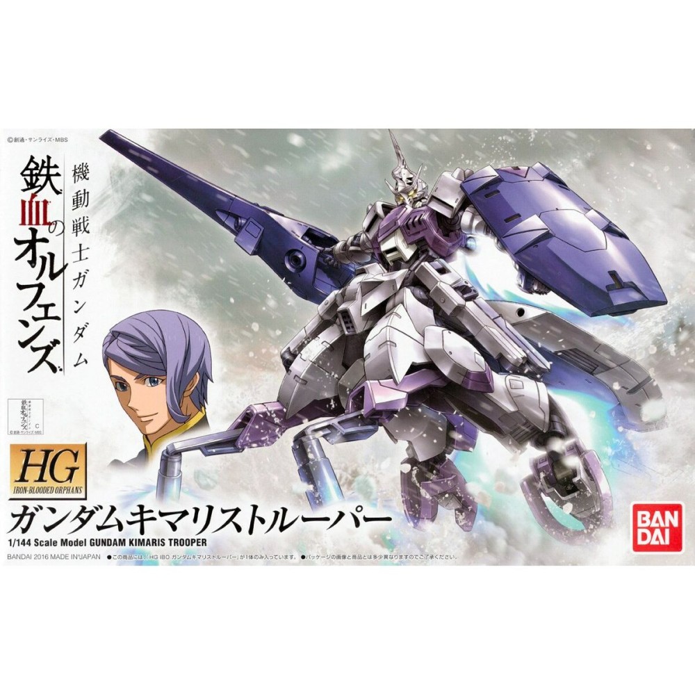 Sammelfigur Bandai 1/144 GUNDAM KIMARIS TROOPER BL Kunststoff Animation und Anime