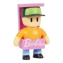 Sammelfigur Bandai STUMBLE GUYSxBARBIE FIGURES 6 PACK DELUXE BOX VER.A Bunt Kunststoff Animation und Anime (6 Stücke) (6 Stück)