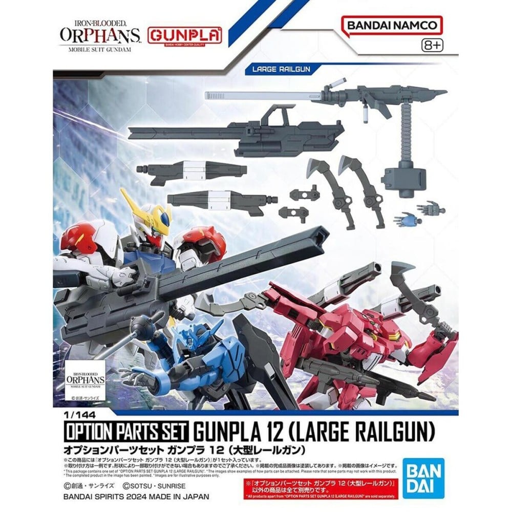 Sammelfigur Bandai 1/144 OPTION PARTS SET GUNPLA 12 Kunststoff Animation und Anime