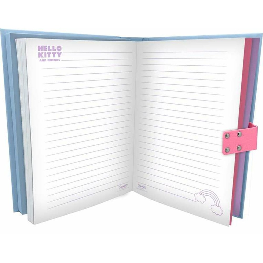 Geheimes Tagebuch mit Schloss Hello Kitty