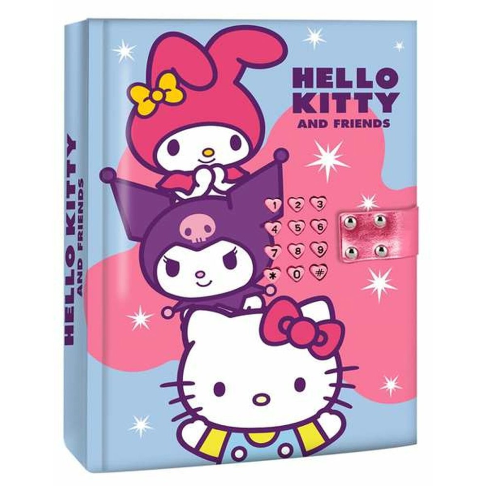 Geheimes Tagebuch mit Schloss Hello Kitty