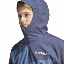Veste de Sport pour Homme Adidas Multi 2L Rain Bleu