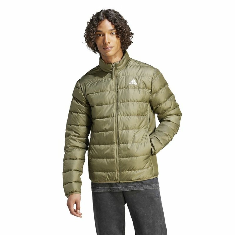Sportjackefür Herren Adidas Essentials Lite Down grün