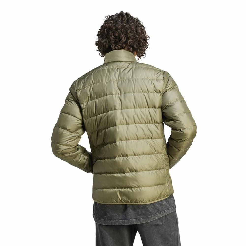 Sportjackefür Herren Adidas Essentials Lite Down grün
