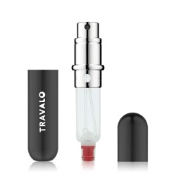 Rechargeable atomiser Travalo Classic HD 5 ml Black