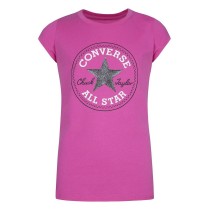T shirt à manches courtes Enfant Converse CHUCK PATCH TEE 468992 A3J Rose