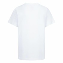 Child's Short Sleeve T-Shirt Nike JDB GRADIENTE STACKED JM SS TEE 95D119 I1N White