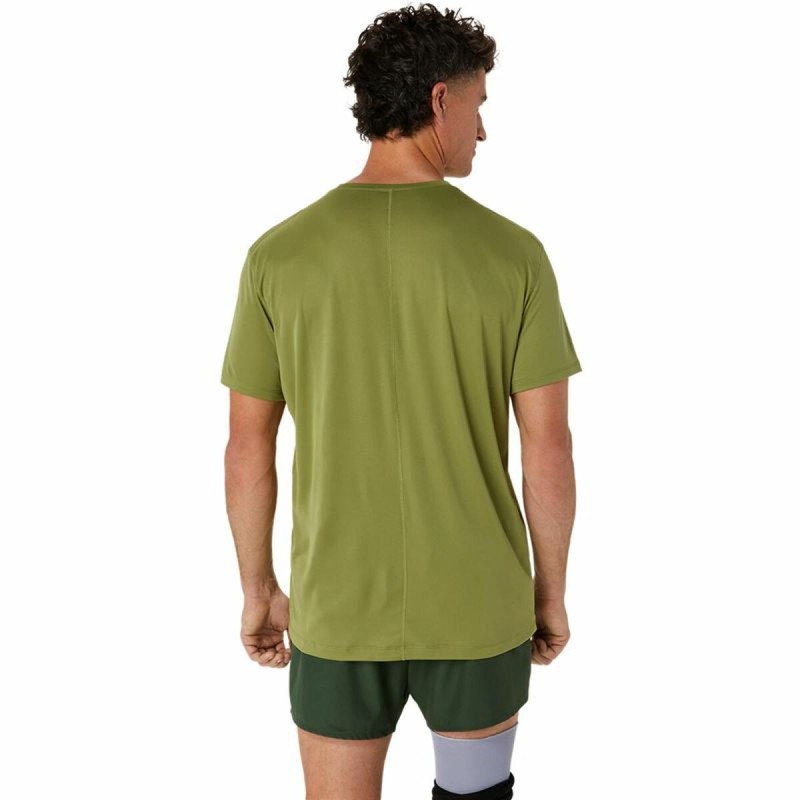 Herren Kurzarm-T-Shirt Asics Core Top  Militärgrün