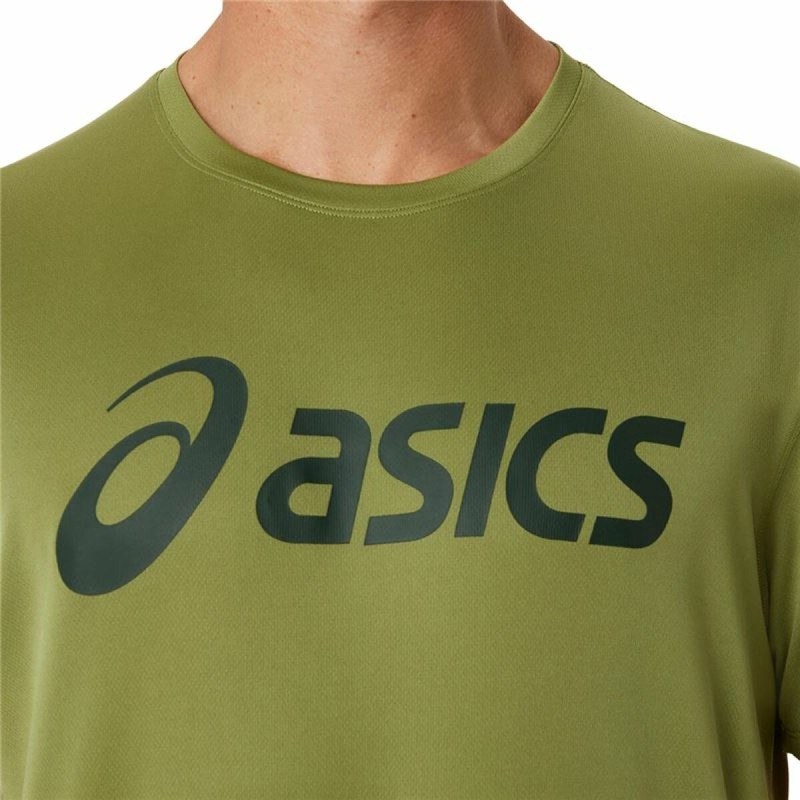 Herren Kurzarm-T-Shirt Asics Core Top  Militärgrün