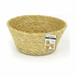 Multi-purpose basket Privilege Seagrass Circular 13 x 7 cm (24 Units)