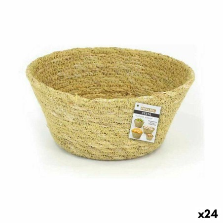 Panier Multi-usages Privilege Herbier marin Rond 18 x 8 cm (24 Unités)