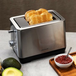 Toaster Cecotec BigToast 3084 Edelstahl 1000 W Doppelnut