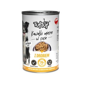 Nassfutter Tuftuf Chunks in gravy with poultry