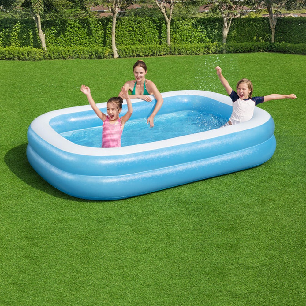 Pataugeoire gonflable pour enfants Bestway Multicouleur 262 x 175 x 51 cm