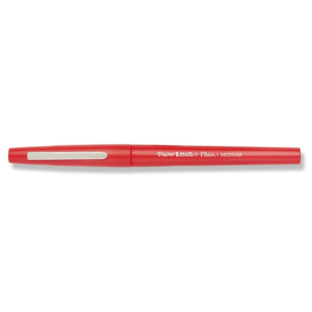 Filzstift Paper Mate Flair Medium Rot (12 Stück)