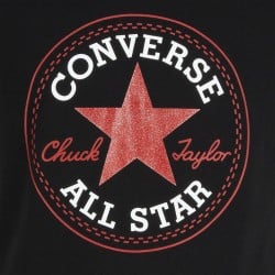 Kurzarm-T-Shirt für Kinder Converse Schwarz