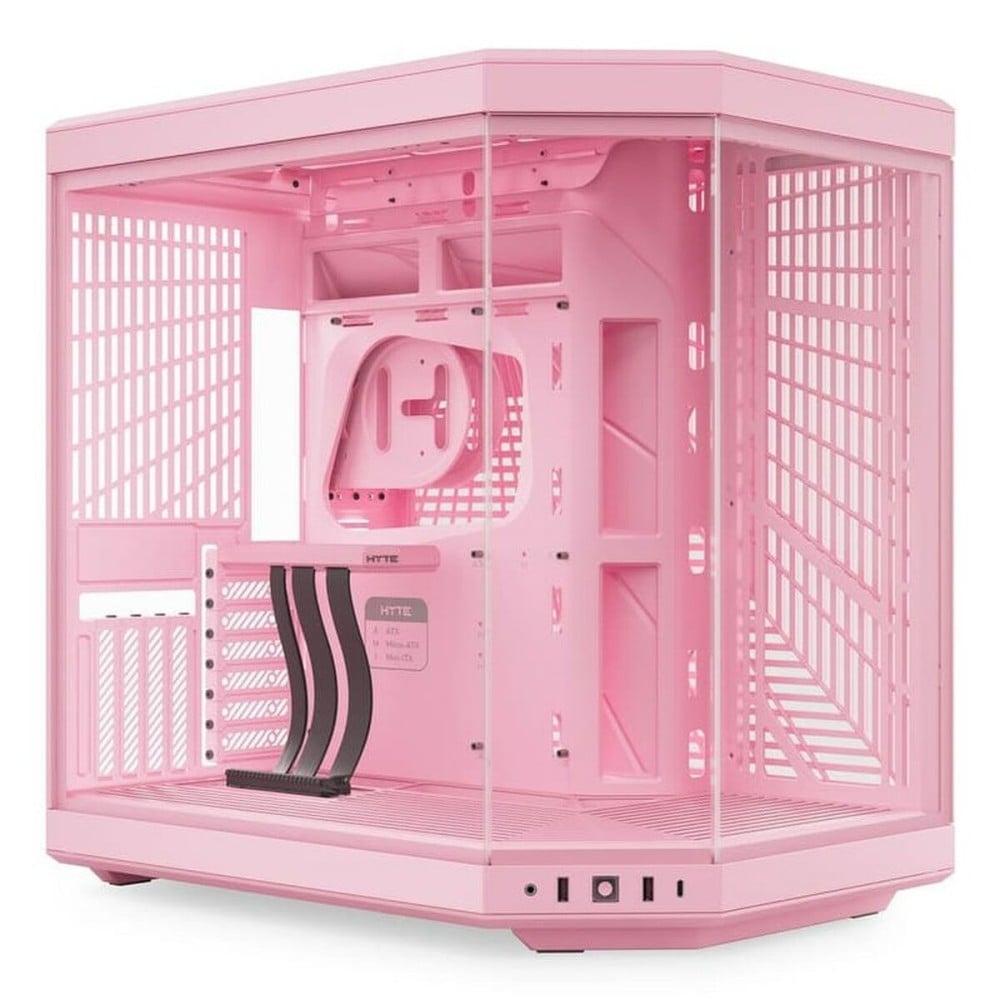Boîtier ATX semi-tour Hyte CS-HYTE-Y70TTI-WW Rose