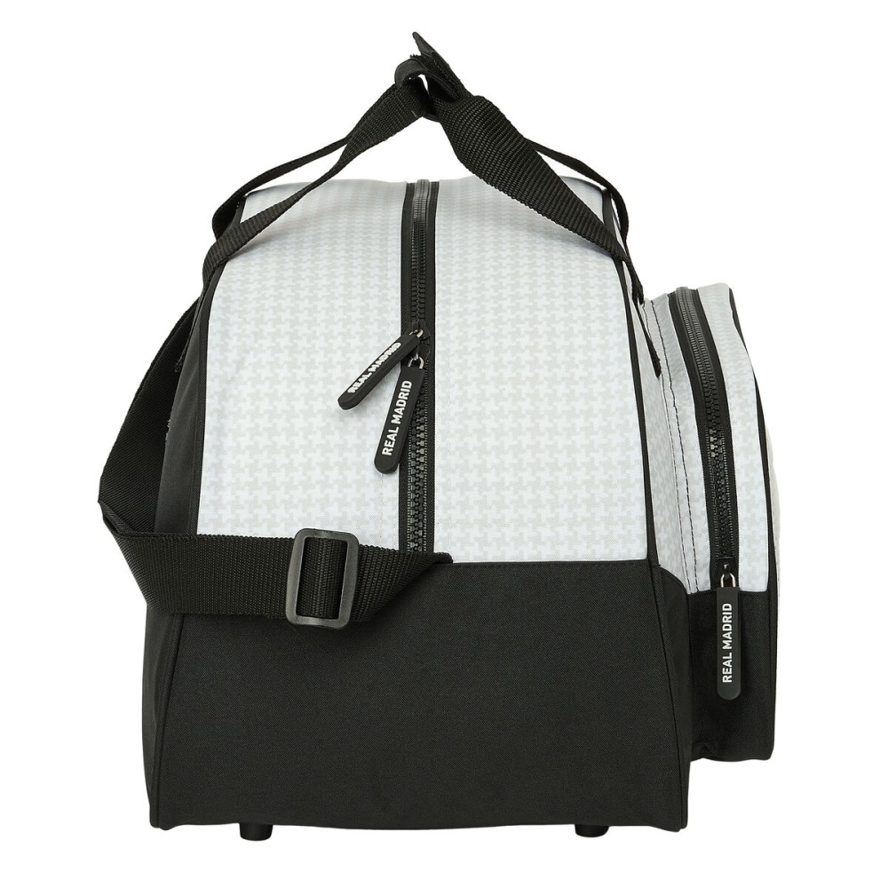 Sac de sport Real Madrid C.F. 24/25 Blanc Gris 40 x 24 x 23 cm
