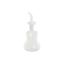 Ölfläschchen DKD Home Decor Durchsichtig Borosilikatglas 250 ml 8 x 8 x 19 cm