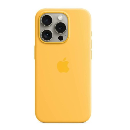 Protection pour téléphone portable Apple MWNK3ZM/A Jaune iPhone 15 Pro