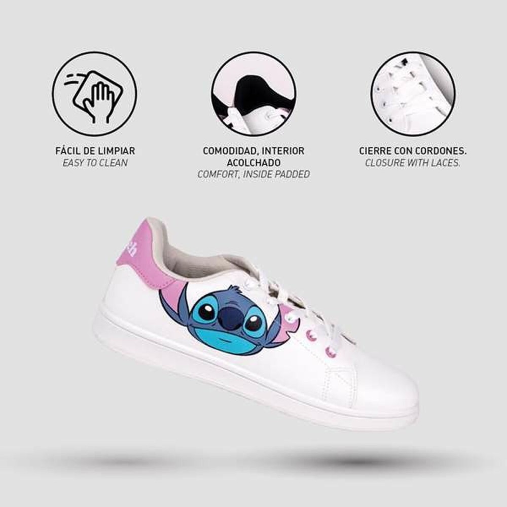 Kinder Sportschuhe Stitch Weiß