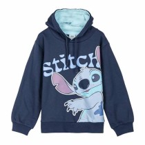 Unisex Sweater mit Kapuze Stitch Dunkelblau