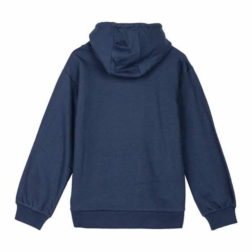 Unisex Sweater mit Kapuze Stitch Dunkelblau