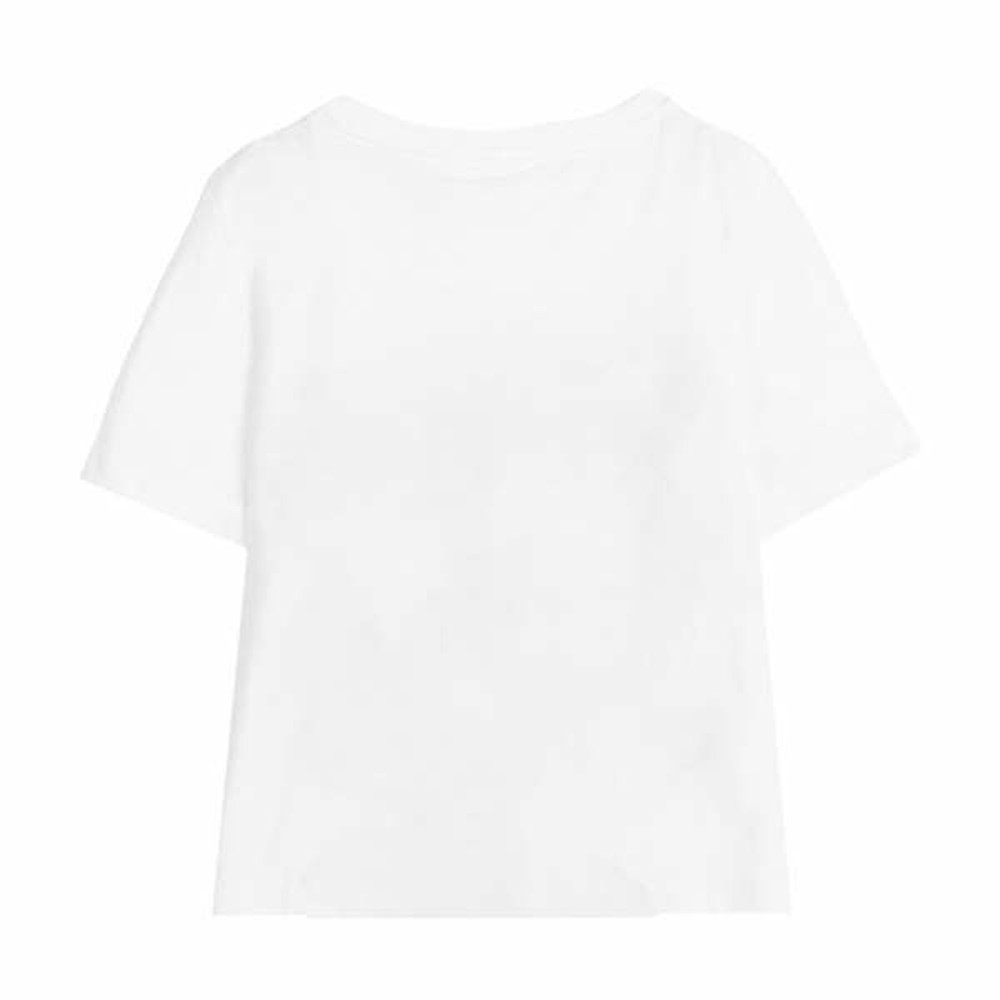 Kurzarm-T-Shirt für Kinder Stitch Weiß