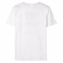 Men’s Short Sleeve T-Shirt Stitch White